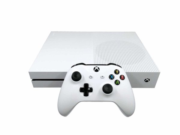 Xbox One S 500 GB konsoli + ohjain