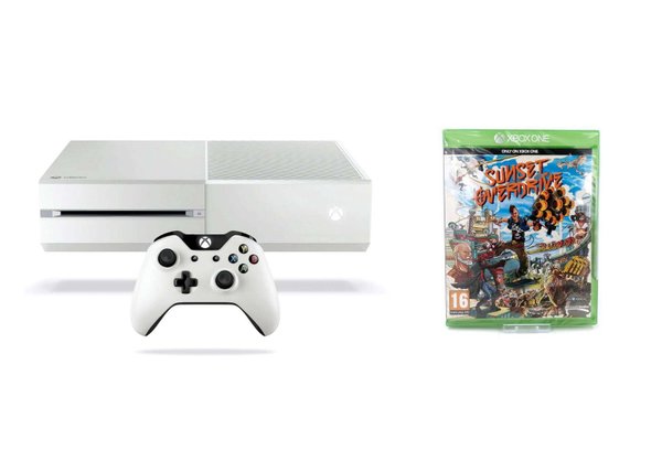 Xbox One Special Edition valkoinen 500 GB konsoli + ohjain