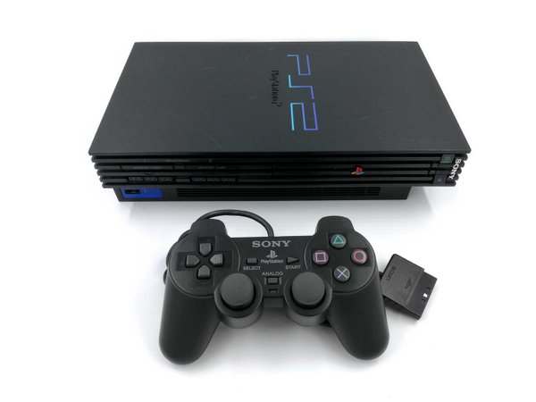 PlayStation 2 PS2 konsoli + ohjain