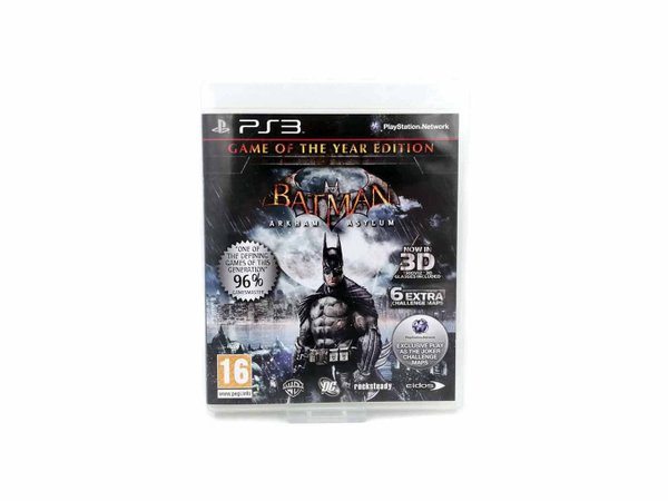 Batman: Arkham Asylum Game of The Year Edition PS3