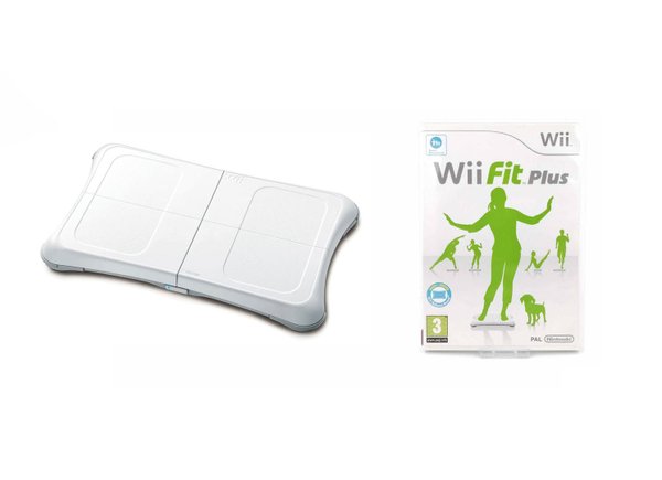 Wii Fit tasapainolauta + Wii Fit Plus Wii